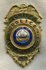 Nice 1960s-1970s Mount Vernon, New Hampshire Police Chief Badge