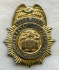 1940s-1950s Passaic County, New Jersey Named Deputy Sheriff Badge