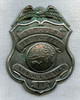 Early Lincoln, Indiana Detective Association "Horse Thief Detective" Type Badge