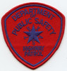 1970s Texas Department of Public Safety Highway Patrol Patch