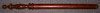 Rare Ca 1900 New York City Police Baton or Billy Club with Brass Badge No. Tag of Orig Owner