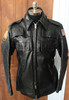 Cool 1980's-90's Leather Police Jacket from Haverhill, MA