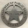 Pre-Standardization Ca. 1935-37 Texas Ranger Circle-Star Badge