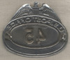 1920s-1930s United States Post Office Cap Badge from Beverly Hills, California