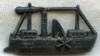 1910s Cracker Jack Prize Miniature Paddle Wheel "Clermont" of Hudson River Steamboat Co.