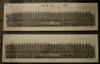 Pair of WWII US Army Panoramic Photos of "D" Company 513th Airborne (Parachute) Inf. Regt.
