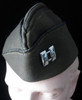 WWII US Army Officer Overseas Cap with UK-Made Captain's Rank Insignia