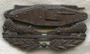 Rare WWI US Army Tank Corps Officer Collar Insignia Made in France