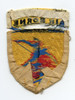 MIKE Force Patch Worn as Beret Flash with Original Tab