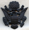 WWI US Army Officer Hat Badge