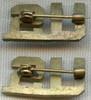 Nice Pair Pinback 1930's - WWII US Army Officer Collar 'US' Insignia