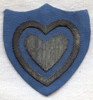 Beautiful WWII Occupation Period Korean-Made Bullion Shoulder Patch for US Army 24th Corps