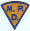 Rare US Army Military Police Detachment Shoulder Patch Detachments Working with NJ
