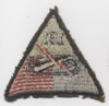 Scarce WWII US Army 191st Armored Division Patch on Wool