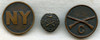 US Army 308th Infantry, Company C "Lost Battalion" Numbered Medal and Insignia Lot