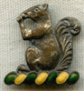 Squirrel Pin by Dieges & Clust