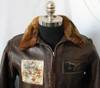 WWII USN M-422-A Sz. 40 Jacket w/ Disney VBF-94 Patch Named to A.K.Nensewitz U.S.N.R.