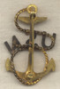 WWI US Navy Chief Petty Officer Cap Badge
