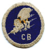 WWII Ist Type US Navy "Seabees" Patch