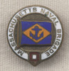 Circa 1900 Massachusetts Naval Brigade Lapel Pin