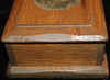 Ca. 1927 Oak Box with Bronze Plaques All Made from Material from the USS Constitution