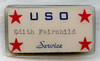 WWII United Service Organizations (USO) Worker Name Badge