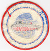 1970s Asian-Made Submarine Patch for USS Spadefish SSN-668