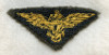 Rare WWII USN Pilot Wing on Green Gabrdine Wool <p> NO LONGER AVAILABLE