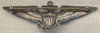 Rare Mid-Late 1930s US Navy Observer & UNOFFICIAL Enlisted Pilot Wing in Sterling