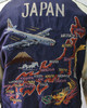 Vintage Look Reversible Japan Jacket with B-29 Bomber. Modern Made by Toyo Tailor in Japan