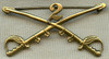 Nice Ca 1910 US Army 2nd Cavalry Regiment Officer Collar Insignia