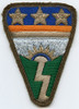Absolutely Gorgeous US Army Ledo Road Theater Made Shoulder Patch CBI