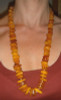 Gorgeous 1960s-1970s Vintage Amber Necklace from Poland