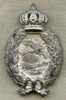 Rare Late WWI Bavarian Pilot Badge. Cliche Conversion From Prussian Badge.