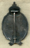 Iconic Early WWI Prussian Pilot Badge by Juncker in 800 Silver. Lovely Gunmetal Patina.