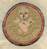 WWII USAAF 319th Bomb Squadron, 90th Bomb Group, 5th Air Force JOLLY ROGER  Jacket Patch.
