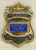 1970's-80's San Antonio Texas Deputy Chief of Police Badge