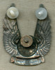Rare Mid-1950's Civil Air Transport Agent Hat Badge in Nickel Plated Nickel