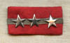 Early WWII Imperial Japanese Army Sergeant(Gunso) Rank Collar Tab