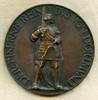 Lovely Large Bold Bronze WWI Donation Medal Ca 1916 of the Iron Reindldvs of Dortmvnd by FB