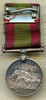 Lovely Miniture UK Afghanistan Medal Late 19th C in Siliver W/T Pin Attachment