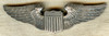 Beautiful Example of an early WWII USAAF Pilot Wing First Pattern by Luxenberg Heavy
