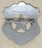 Great Ca 1900s- 1910 Old West Deputy Marshal Circle Cut-Out Star Shield Badge
