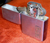 Circa 1950 Zippo Lighter with Factory-Engraved Initials (MEM)