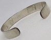 Fun Vintage 1970's - 80's Hopi Silver Overlay Bracelet. Unsigned