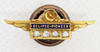 Beautiful 1940's - 1950's Eclipse-Pioneer Aircraft Instruments 40 year Service Pin in 14K Gold