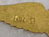 Cool 1940's 10K Gold Lepel Wing for the Columbia Flying Club, then Based if Beacon Field, Alexandria