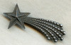 BEING RESEARCHED - Un-ID'd Shooting Star Badge. WWII, Possibly European - NOT FOR SALE UNTIL ID'd