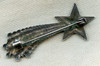 BEING RESEARCHED - Un-ID'd Shooting Star Badge. WWII, Possibly European - NOT FOR SALE UNTIL ID'd