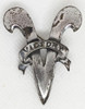 Great, Heavy Sterling WWII V for Victory Pin by Monet. Large!!